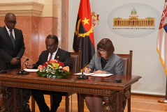 3 February 2020 The Speaker of the National Assembly of the Republic of Serbia Maja Gojkovic met today with the Speaker of the National Assembly of the Republic of Angola sign a Memorandum of Understanding 